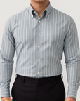 Stoneburry | Dopasowana koszula w paski 2