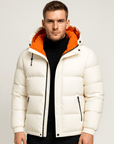 Stoneburry | Klasyczna kurtka puchowa z odpinanym kapturem 3