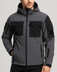 Stoneburry | Lekka kurtka softshell z regulowanym kapturem 1