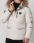 Stoneburry | Ocieplana parka z futrzanym kołnierzem 0