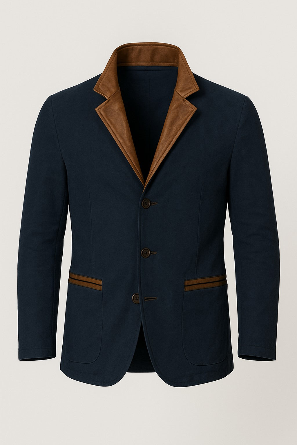 Charlie | Strukturalny krój zamszowej kurtki 0