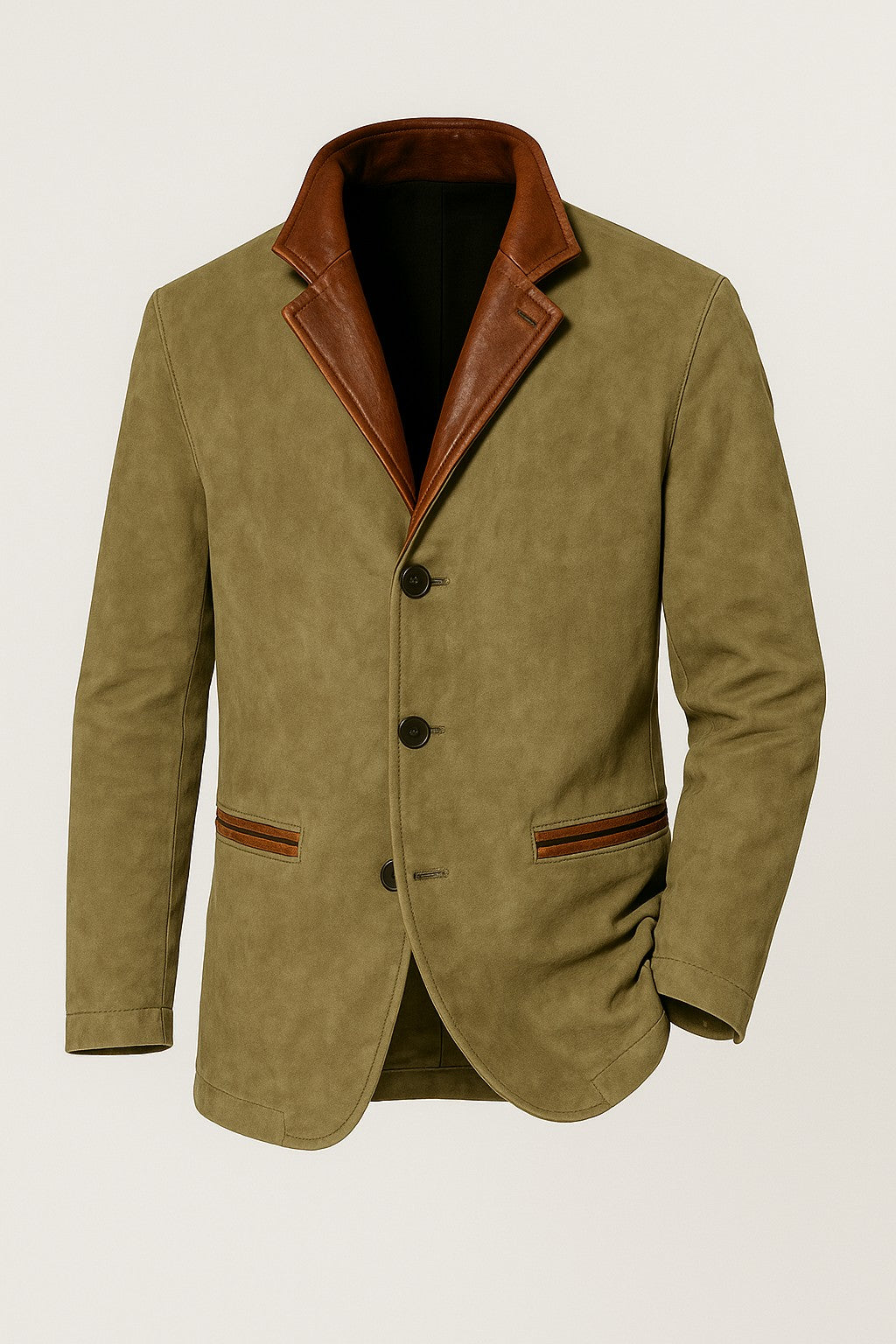 Charlie | Strukturalny krój zamszowej kurtki 4