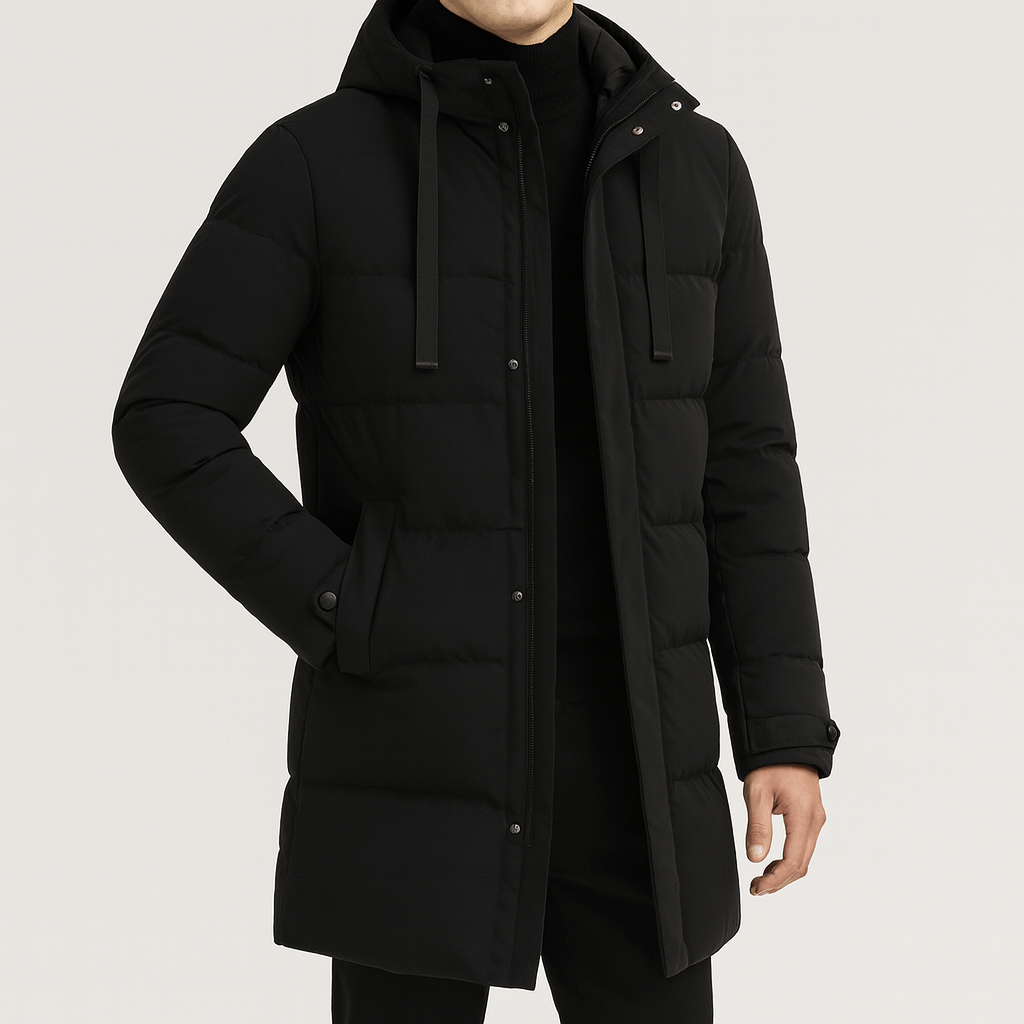 Stoneburry | Długa parka z kapturem 0