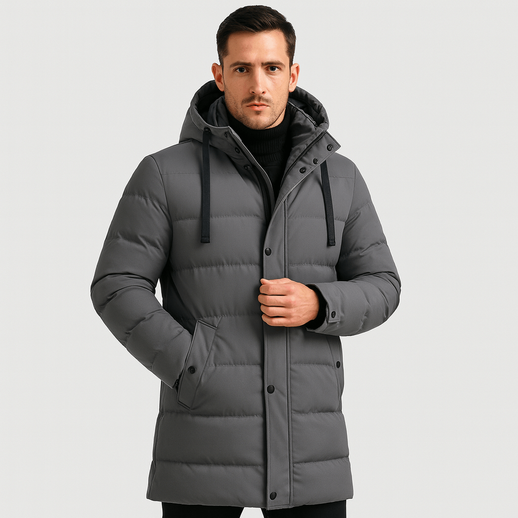 Stoneburry | Długa parka z kapturem 2