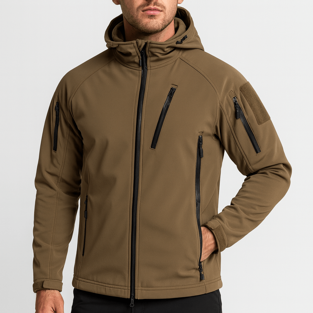 Stoneburry | Elastyczna kurtka softshell z kapturem 0