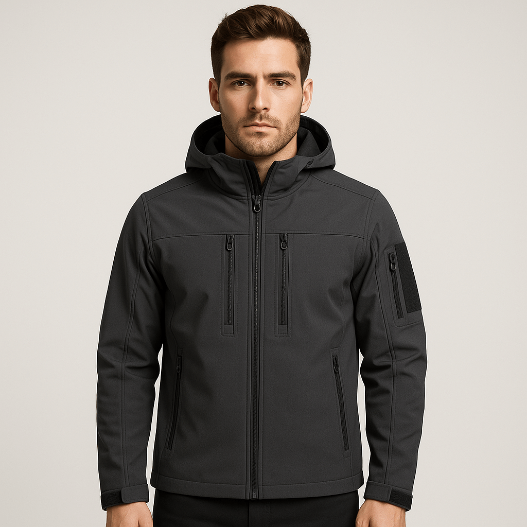 Stoneburry | Elastyczna kurtka softshell z kapturem 3