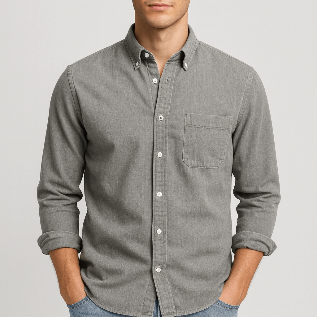 Stoneburry | Elegancki kołnierzyk, oddychający materiał, dopasowany krój, wszechstronność koszula męska 3