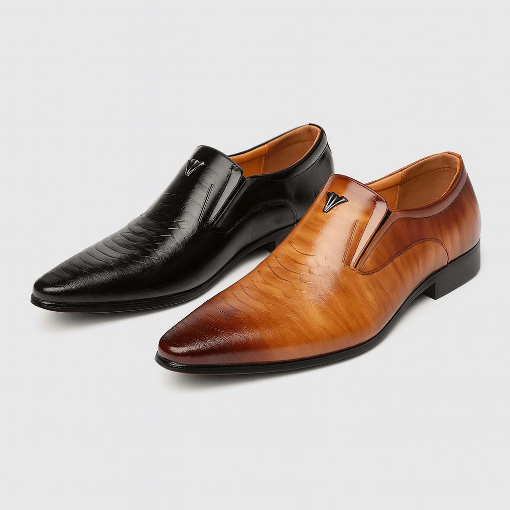 Stoneburry | Gładkie buty ze skóry PU 3