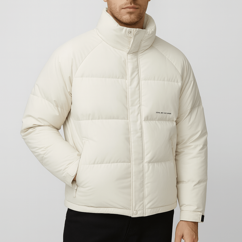 Stoneburry | Gruba puchowa kurtka z luźnym krojem 1