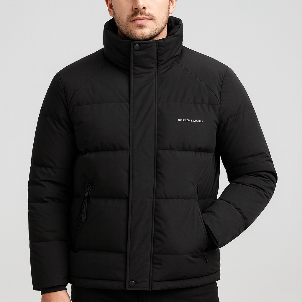 Stoneburry | Gruba puchowa kurtka z luźnym krojem 3