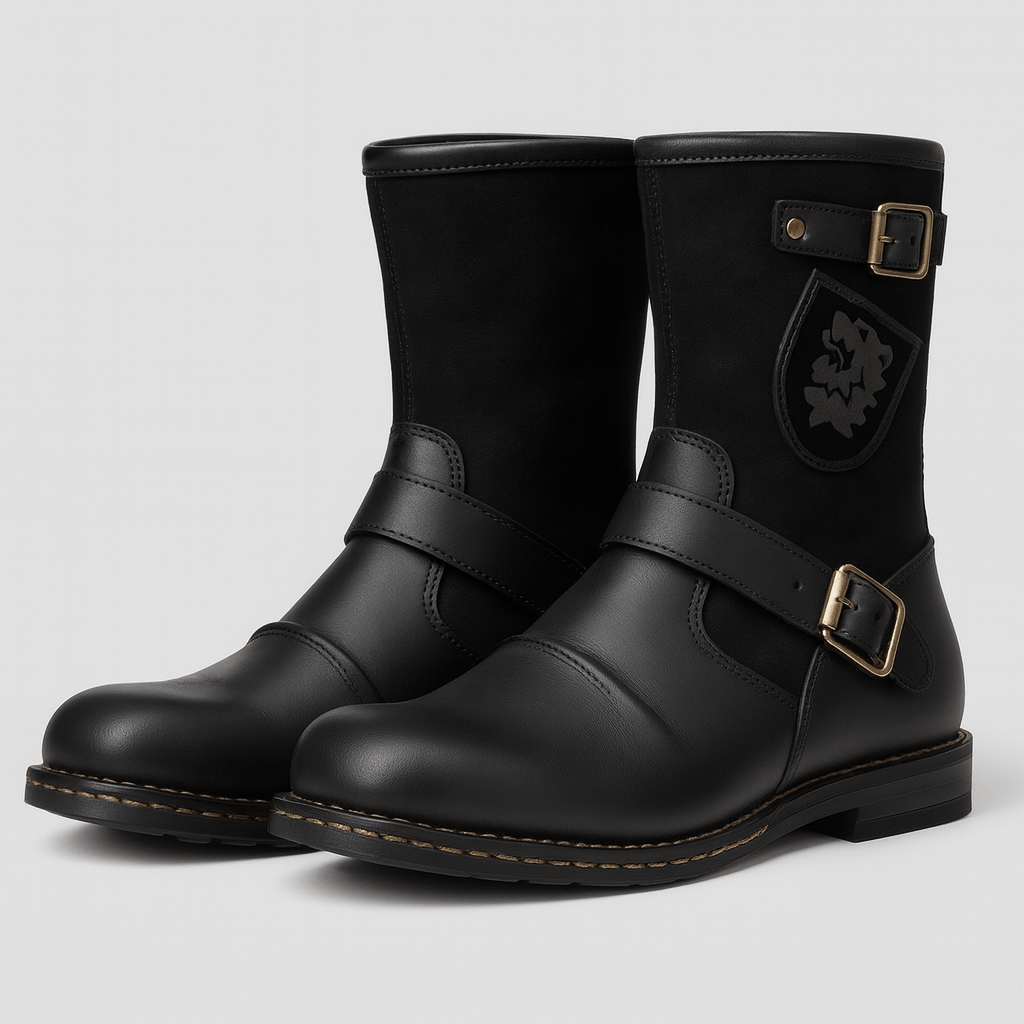 Stoneburry | Klasyczny krój butów kowbojskich z solidnym obcasem 0