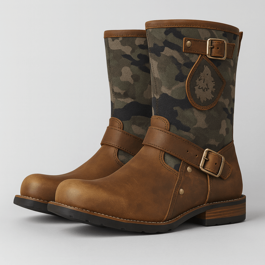 Stoneburry | Klasyczny krój butów kowbojskich z solidnym obcasem 2