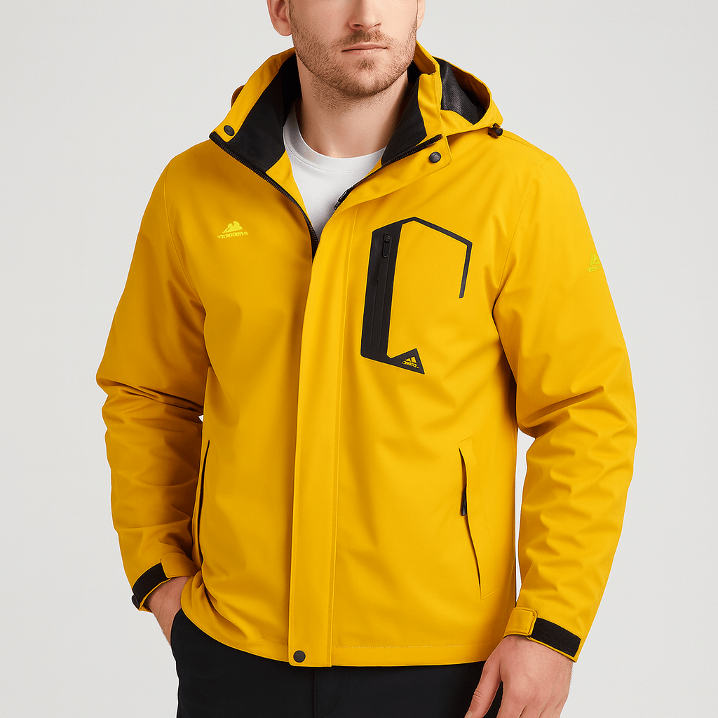 Stoneburry | Lekka kurtka outdoorowa z regulowanym kapturem 1