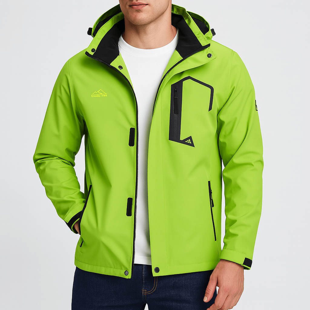 Stoneburry | Lekka kurtka outdoorowa z regulowanym kapturem 2