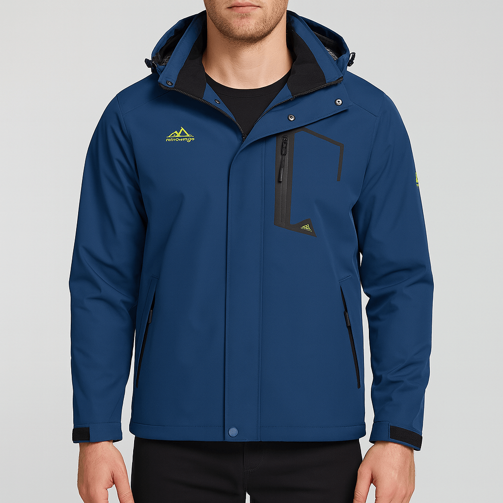 Stoneburry | Lekka kurtka outdoorowa z regulowanym kapturem 3