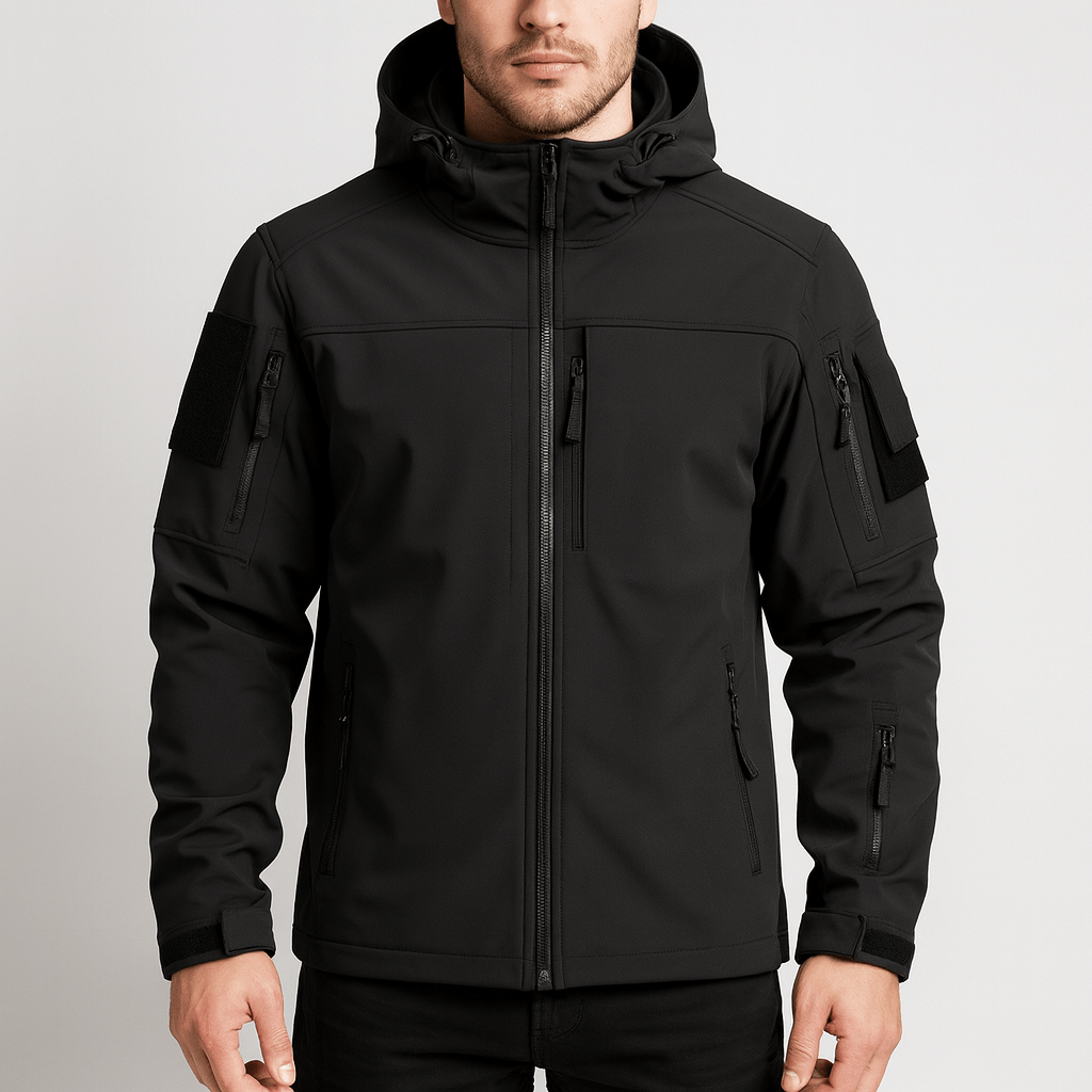Stoneburry | Lekka kurtka softshell z regulowanym kapturem 0