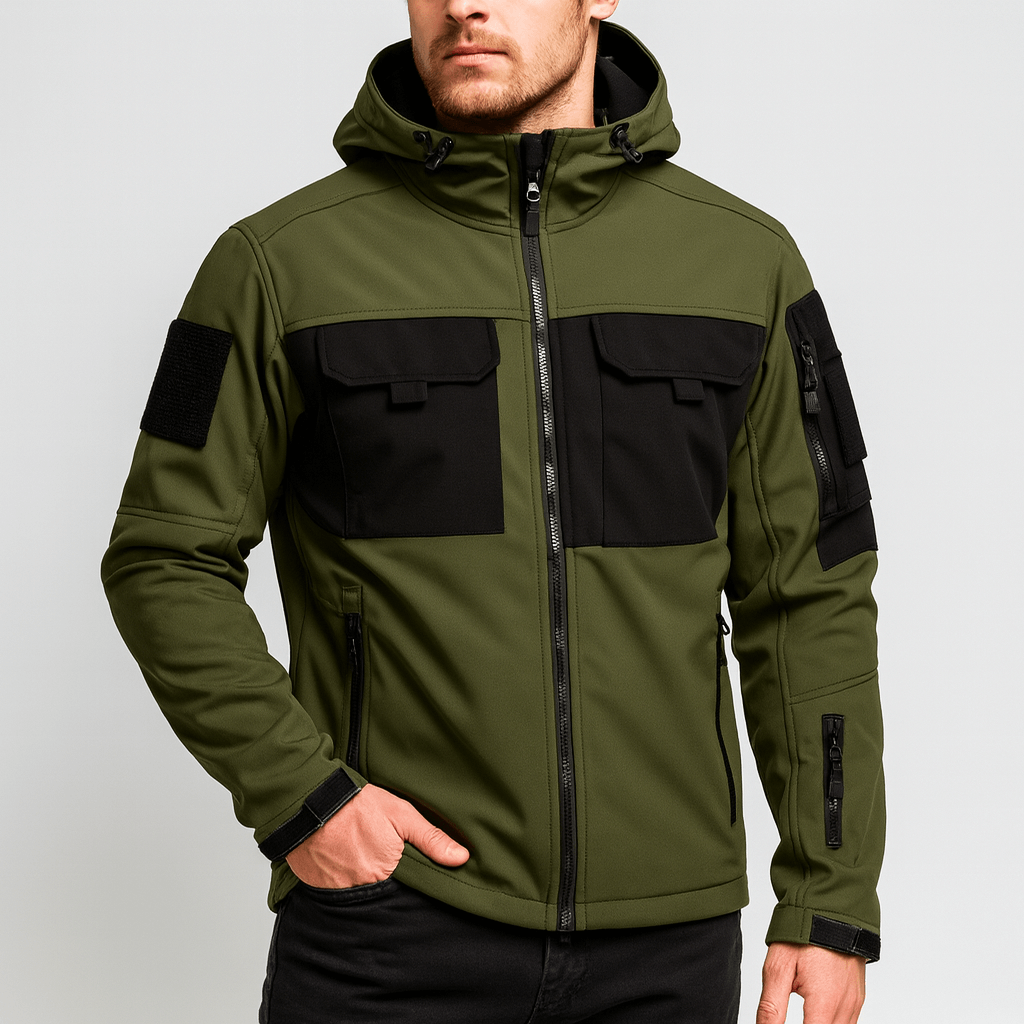 Stoneburry | Lekka kurtka softshell z regulowanym kapturem 2
