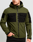Stoneburry | Lekka kurtka softshell z regulowanym kapturem 2
