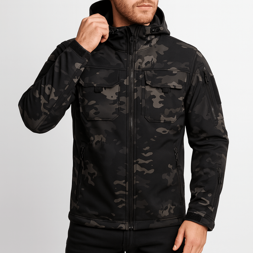 Stoneburry | Lekka kurtka softshell z regulowanym kapturem 3