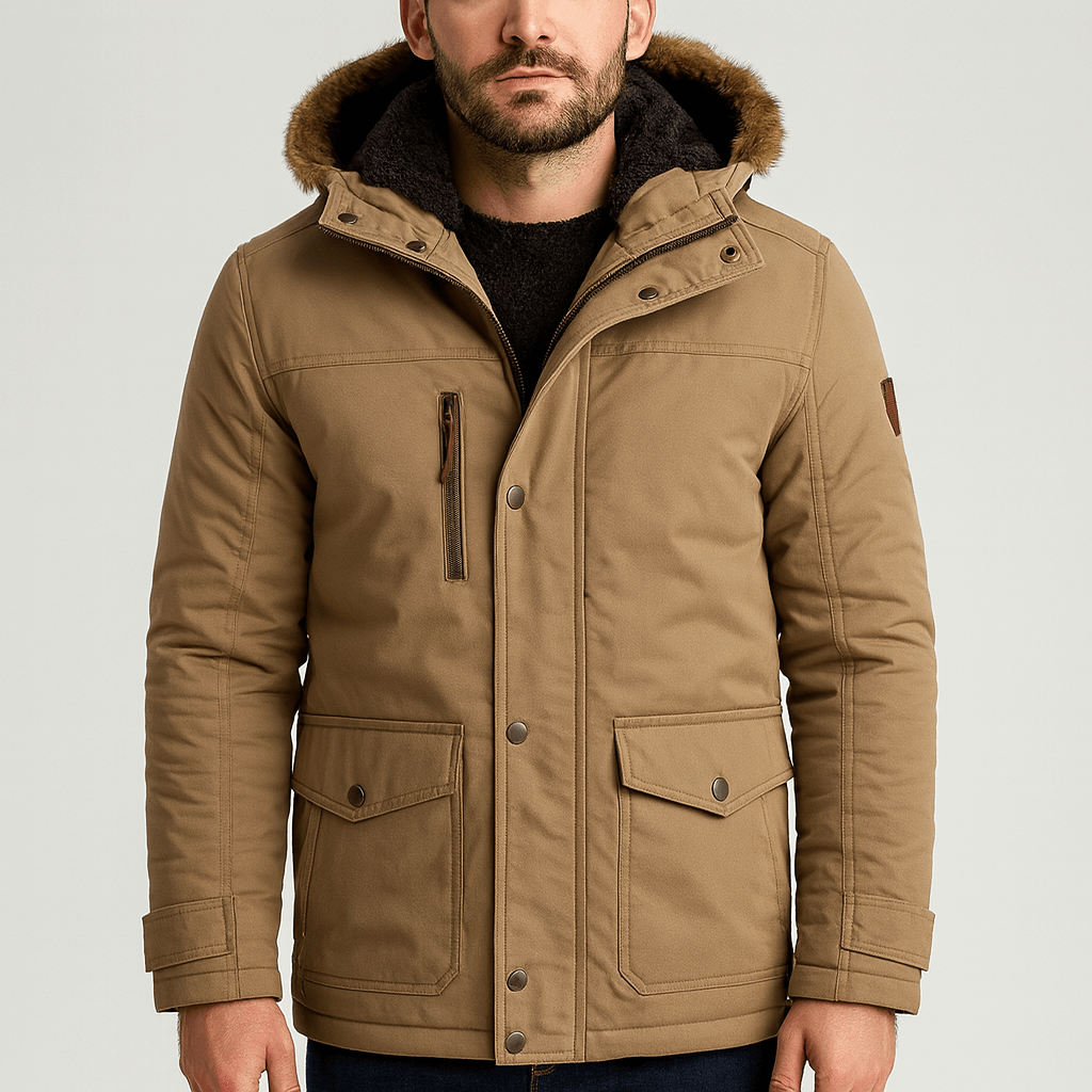 Stoneburry | Miękka kurtka wojskowa z przestronnymi kieszeniami 0