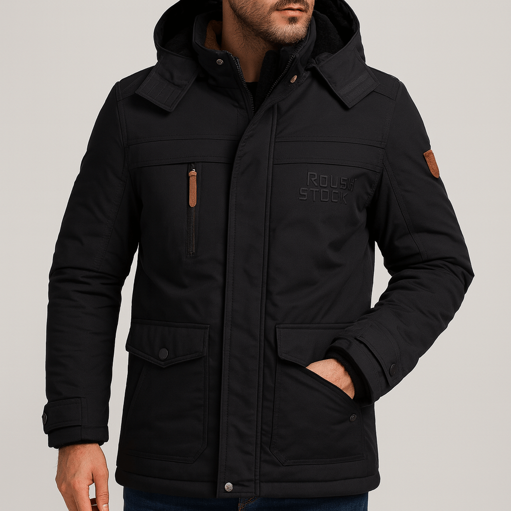 Stoneburry | Miękka kurtka wojskowa z przestronnymi kieszeniami 2