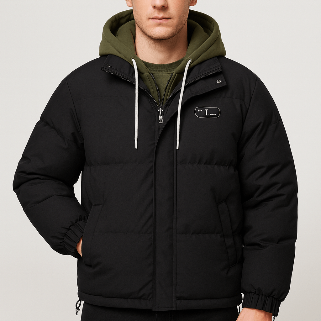 Stoneburry | Ocieplana kurtka puchowa z kapturem 0