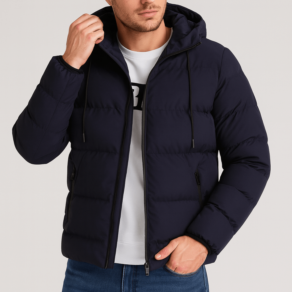 Stoneburry | Ocieplana kurtka puchowa z kapturem 0