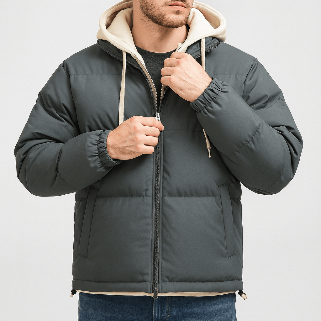 Stoneburry | Ocieplana kurtka puchowa z kapturem 1