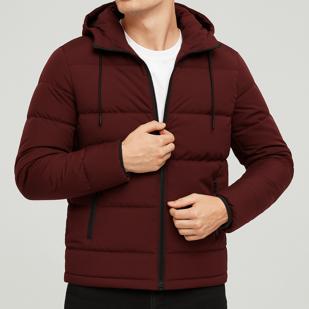 Stoneburry | Ocieplana kurtka puchowa z kapturem 1