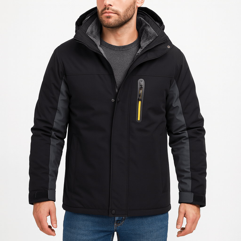 Stoneburry | Ocieplana parka zimowa z kapturem 1