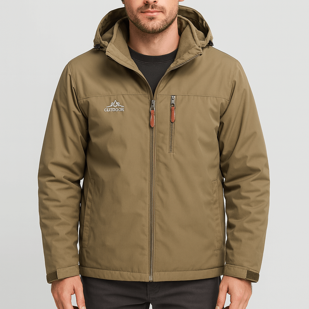 Stoneburry | Polarowa kurtka z odpinanym kapturem 0