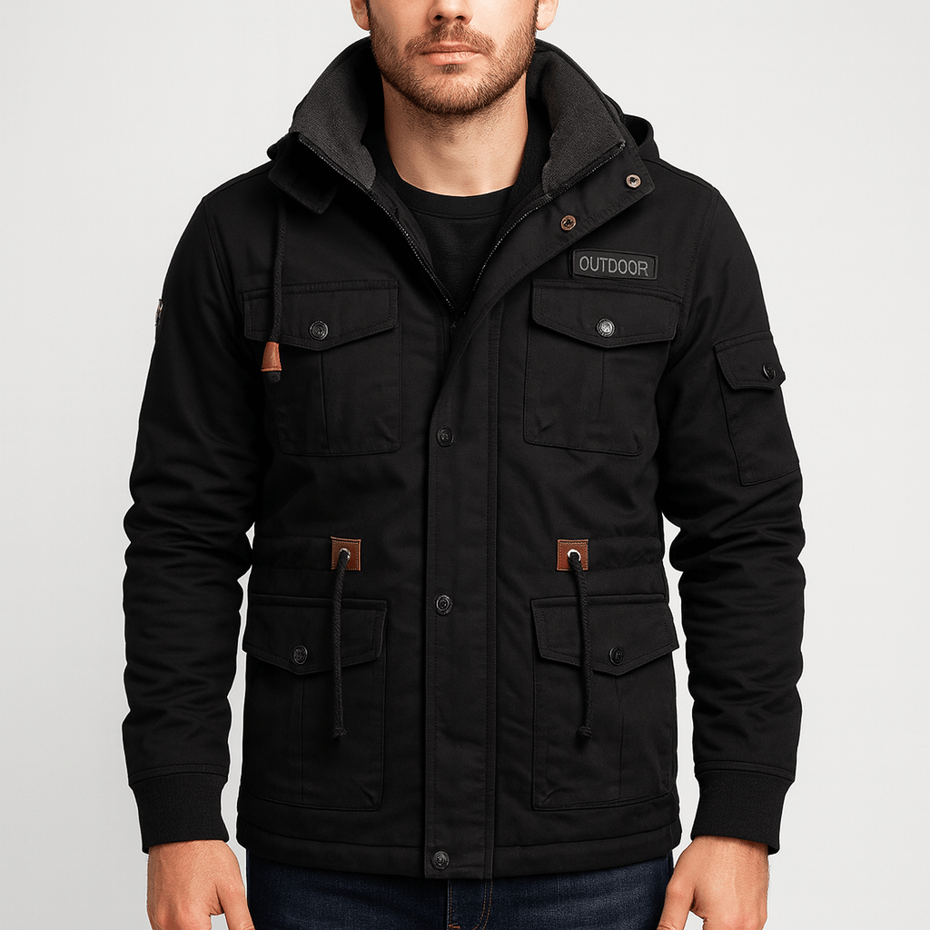 Stoneburry | Polarowa kurtka zimowa z regulowanym pasem 2