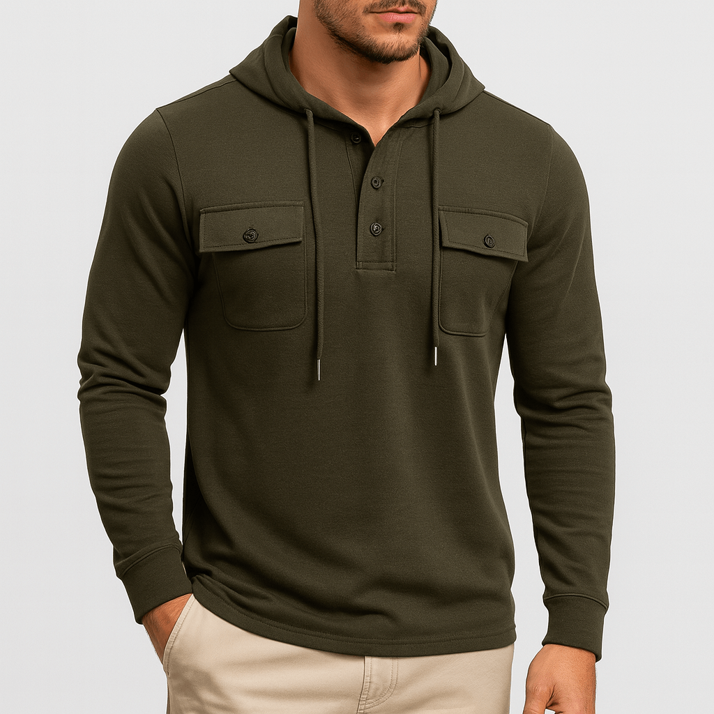 Stoneburry | Soft cotton blend hoodie 2