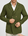 Soviska | Teksturowany dzianinowy kardigan z lapą Blazer