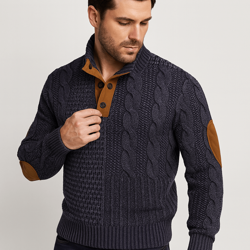 Stoneburry | Unikalny patchworkowy dresowy kurtka 6