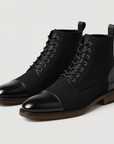 Stoneburry | Vintage ankle boots with solid sole 0