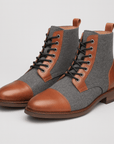 Stoneburry | Vintage ankle boots with solid sole 2