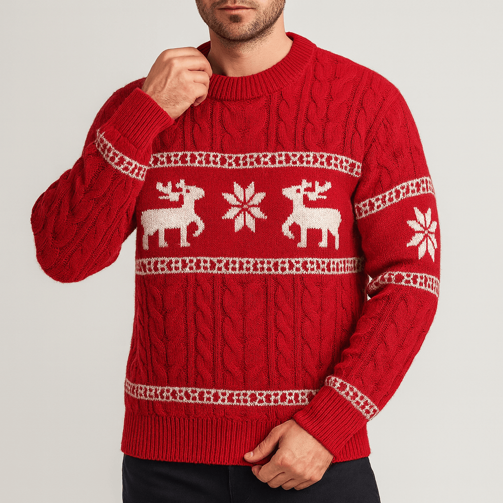 Stoneburry | Warkoczowy sweter z luźnym krojem 3