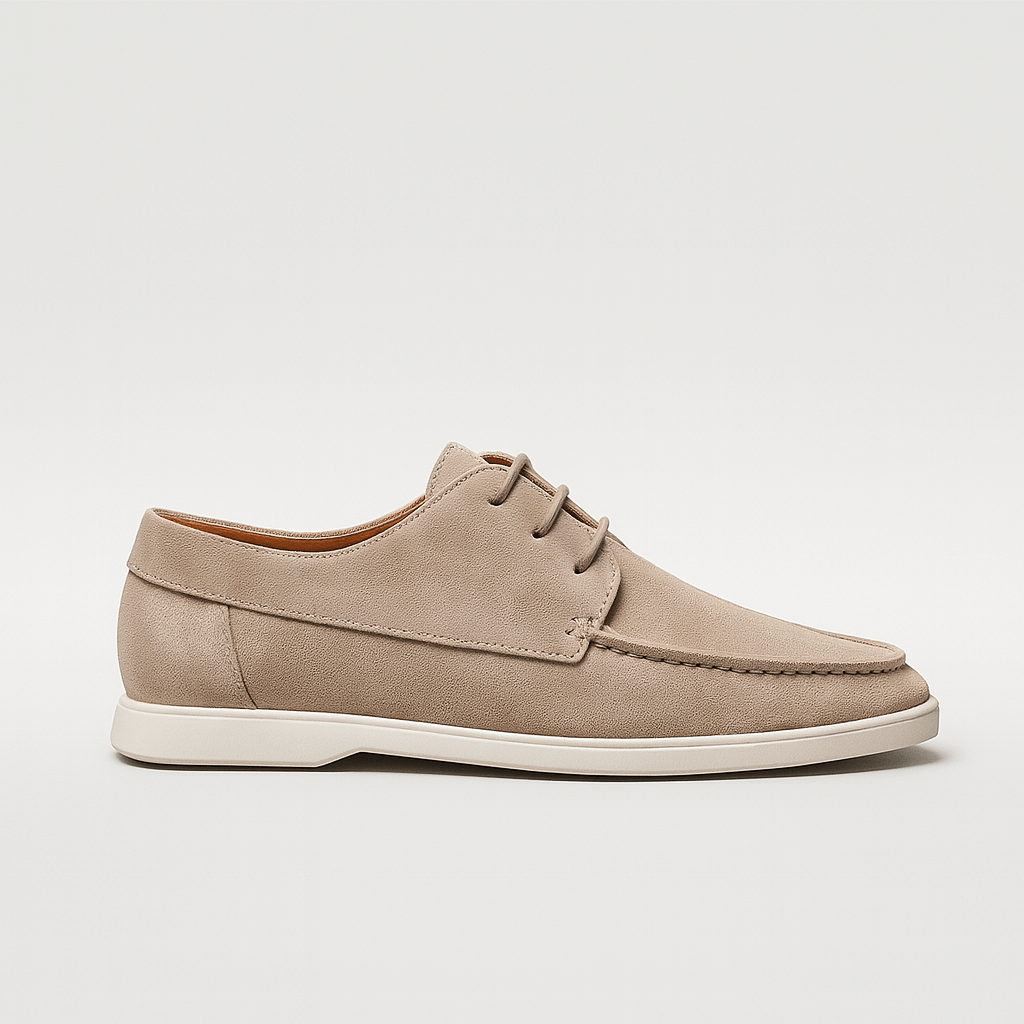 Stoneburry | Zamszowe mokasyny z elastyczną podeszwą 2