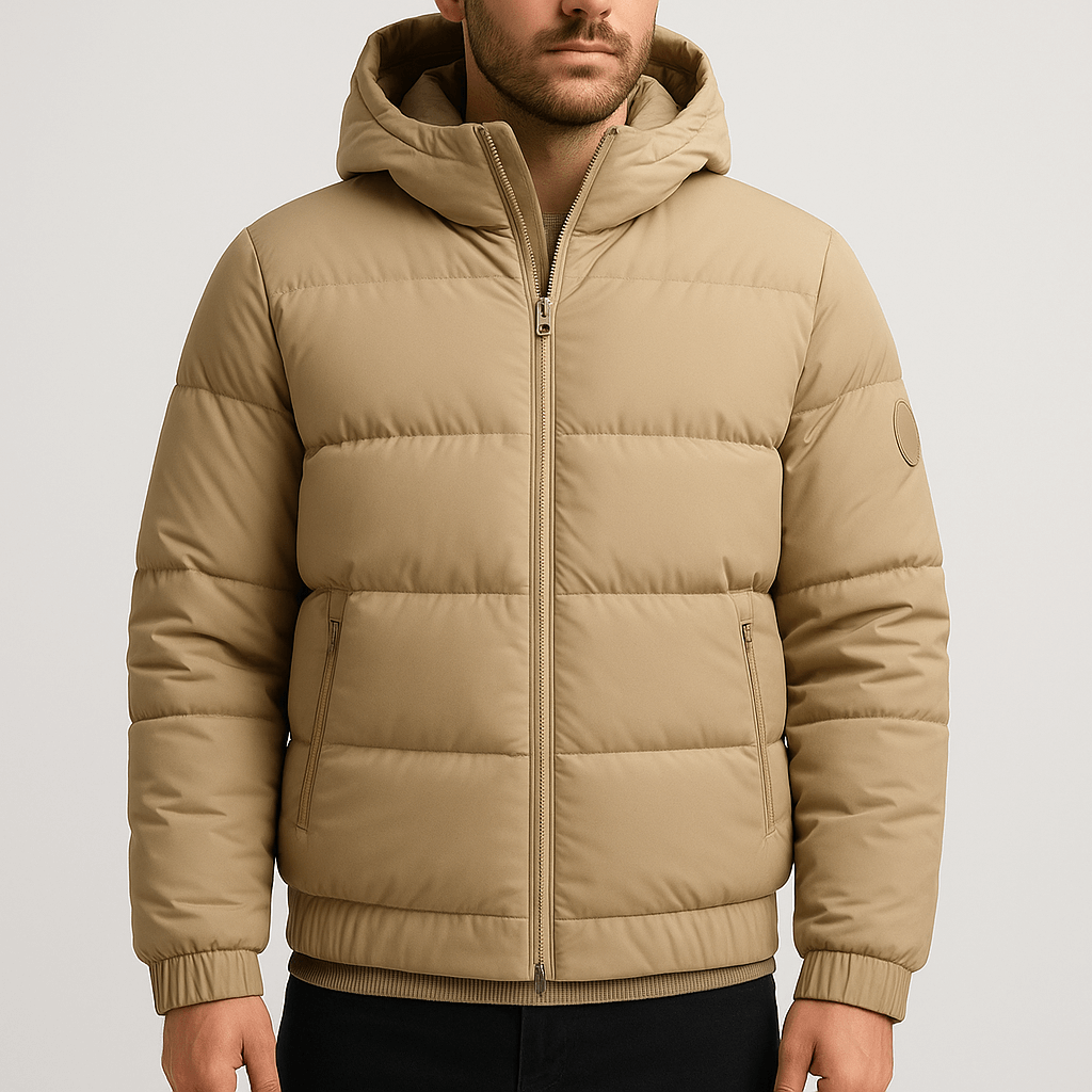 Zoviska | Lekka kurtka puchowa z regulowanym kapturem 1