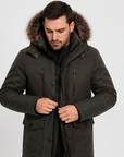 Soviska | Ocieplana parka z kapturem